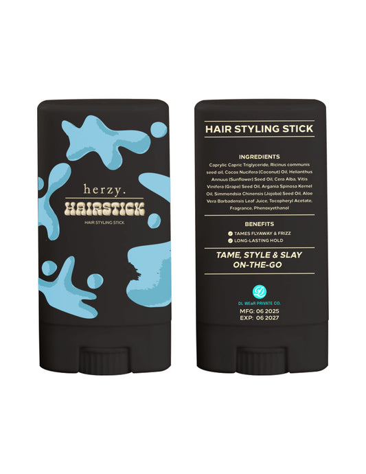 Herzy Hair Styling Stick – Tame, Style & Slay On-The-Go