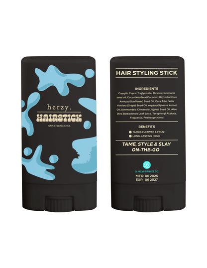 Herzy Hair Styling Stick – Tame, Style & Slay On-The-Go